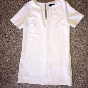 White cocktail dress